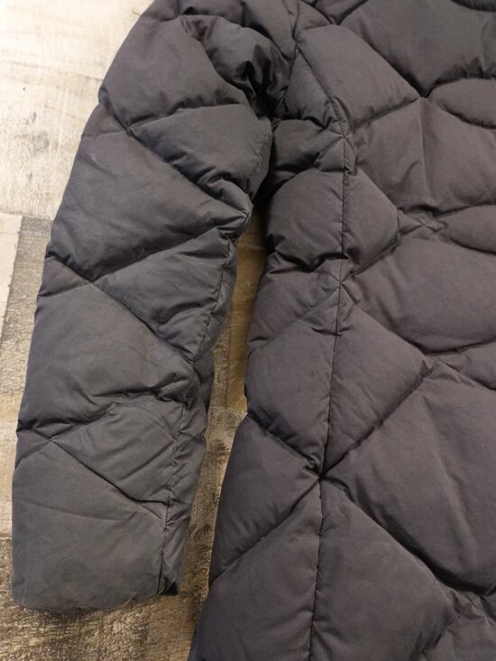 The North Face Miss Metro Parka Women’s Medium Black 550 Down Hooded Long - Picture 11 of 16